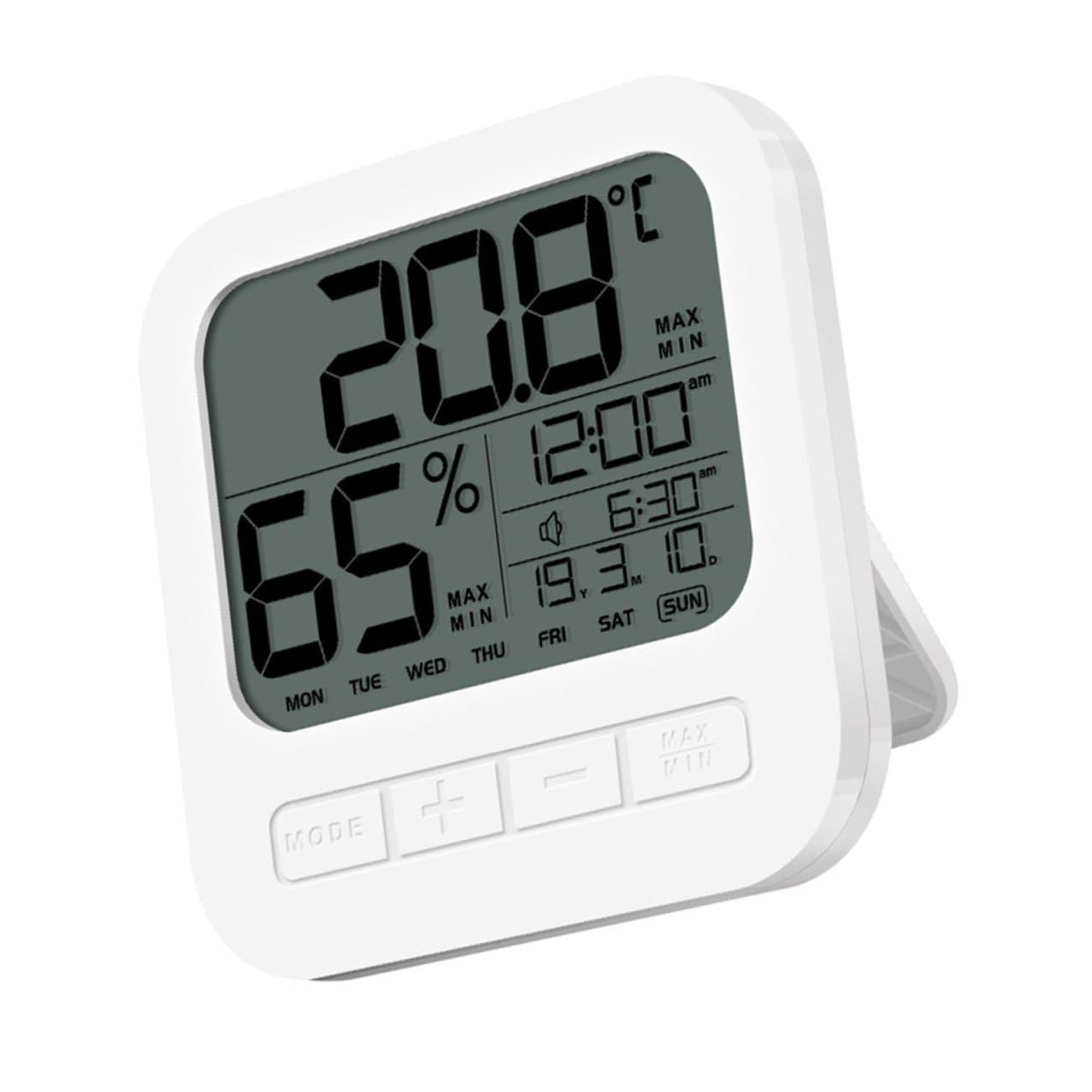DOITOOL Hygro - Indicatore elettronico per casa, casa, ufficio, alta precisione, umidità per il monitoraggio del clima