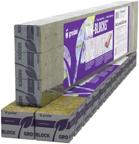 Grodan Mini-Blocks - 1.5 in - 45 Pack