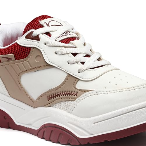 Image of ASIAN Women NANCY-03 Sneakers and Casual wear Shoes with Laces, Lightweight and Comfortable Shoes for Parties, as Well as Gym and Sports for Women & Girls with Stylish Design