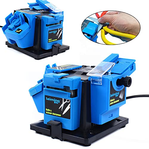 Xuthusman Multi-Task Electric Knife Sharpener Scissor Drill Bit Chisel Sharpening Machine 96W