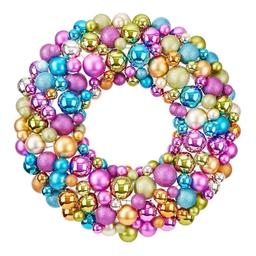 BUTLERS Kugelkranz Mehrfarbig Ø 80 cm Festival | großer...