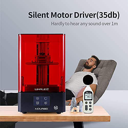 NOVA3D Whale2 MSLA 3D Drucker Groß mit WLAN, 3D Resin Drucker mit 8,9 Zoll 4K Monochrome Bildschirme, Printer Baugröße 192x120x250 mm und 8GB Speicher - Image 7