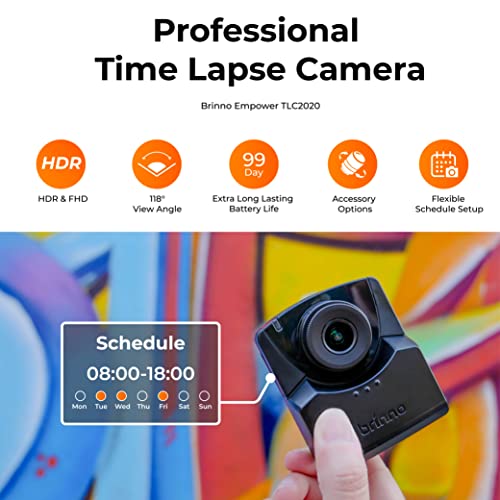 Image of Brinno 2-Pack TLC2020 Outdoor Time Lapse Bundle with: Full HD Camera, IP67 Waterproof Housing (ATH1000), Secure Mount (AWM1000) - HDR - 99 Day Battery - Flexible Schedule - Easy Setup & Operation
