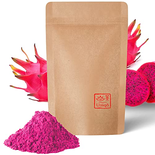 Tea Uniqo Pink Matcha Drachenfrucht Pulver Pitaya 200g refill bag