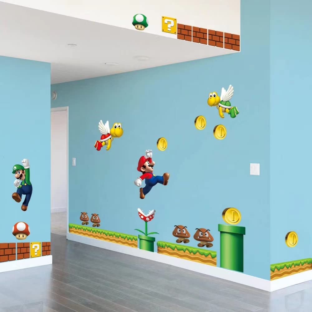 ufengke Muursticker dinosaurus bos muursticker 3D-effect doorbraak voor kamer