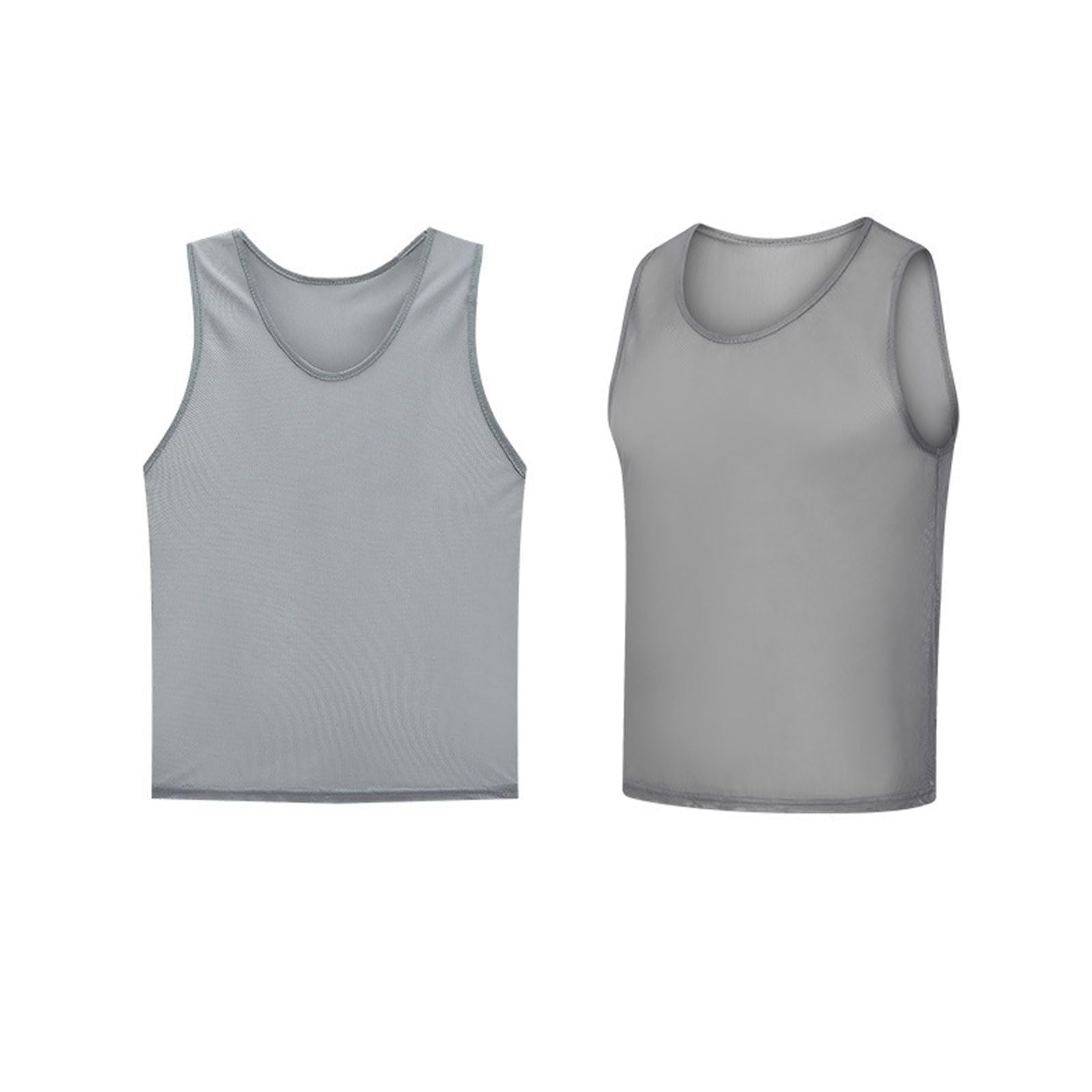 10 Pettorine Allenamento Verde Fluorescenti - 70x62cm, Per Calcio E Basket, Senza Logo - Foto 2