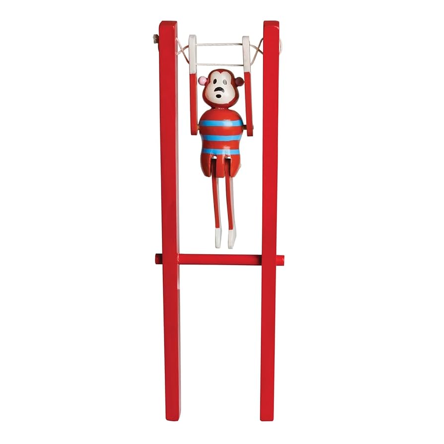 その他 Creative Playthings Wood Acrobats Amazon.com: Tobar 12461 Wooden Acrobatic Monkey, Mixed, 20 x