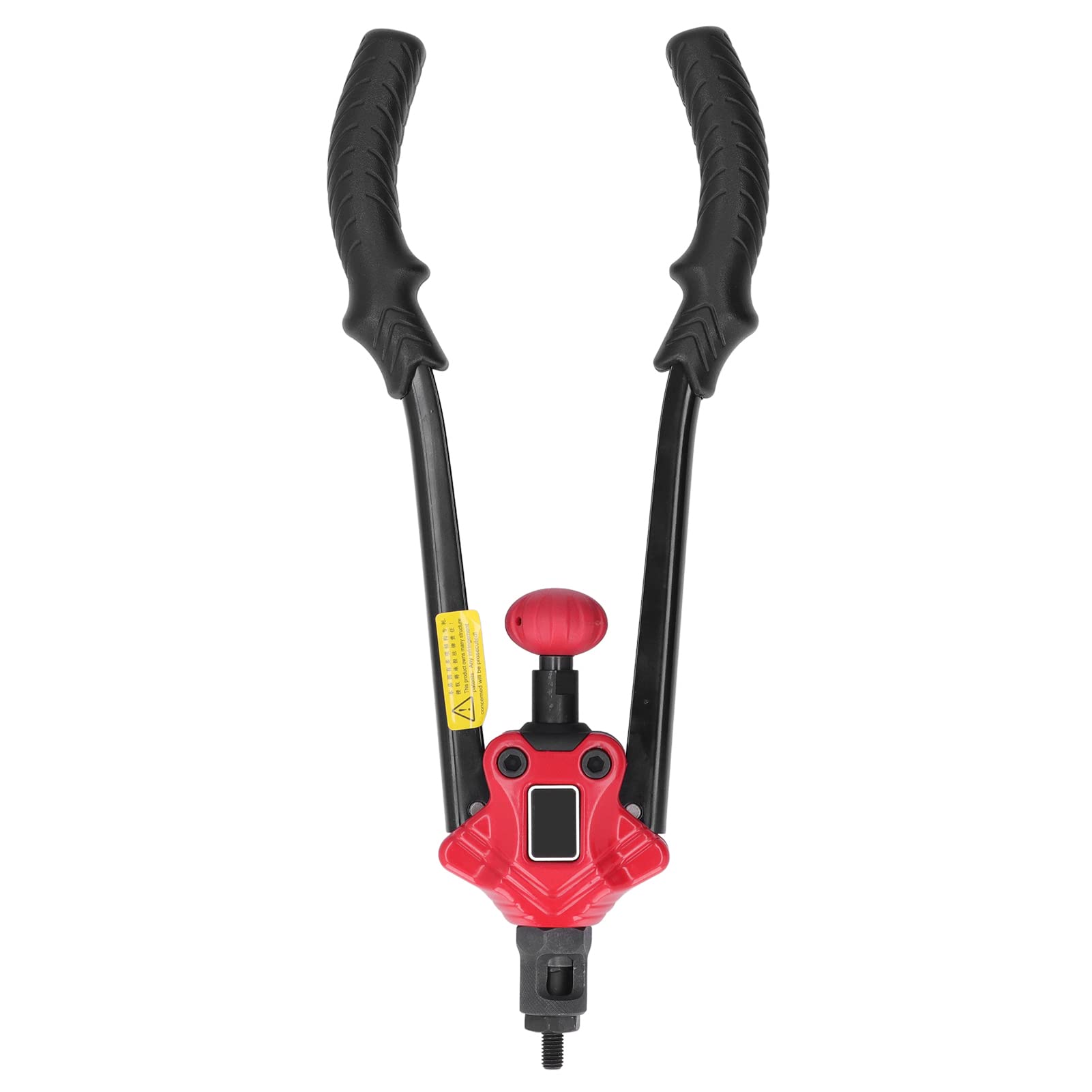 Wakects Kit de Pistola para Tuercas Remachadoras Herramienta de Alicates de Remachado Manual de Acero con Alto Contenido de Carbono para Insertos M3 M4 M5 M6 M8 M10 M12 de 9 Mm con Llave de Mandril