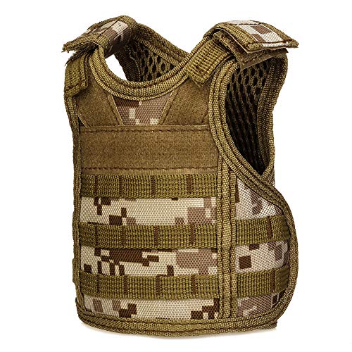 QZY Isolierter Wasserflaschenhalter, Hot Cup Protective Bag Beer Military Vests 12Oz Oder 16Oz Getränkedosen Und Flaschen,DD2