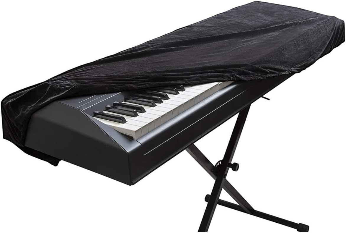 Piano Keyboard Dust Cover For Casio & Yamaha All 61 Keys Keyboards Psr- I500, E473, I300, I400, E373, E463, I455 Ct-X700,870In, 8000In,9000In Keyboard.