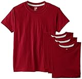 Hanes Big Boys' Short Sleeve X-Temp Performance Tee Pack of 3