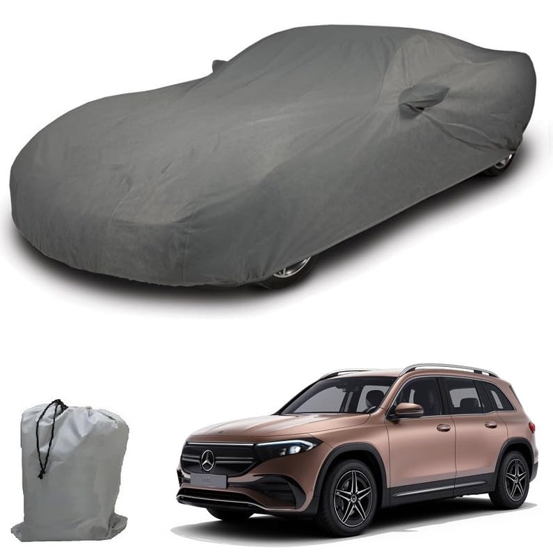 Image of ARCUATE Triple Layer Custom fit Car Body Cover for Mercedes Benz EQB |Top Layer Dustrproof | Middle Layer Waterproof | Bottom Layer Scratch Protection | Outdoor Indoor Fabric