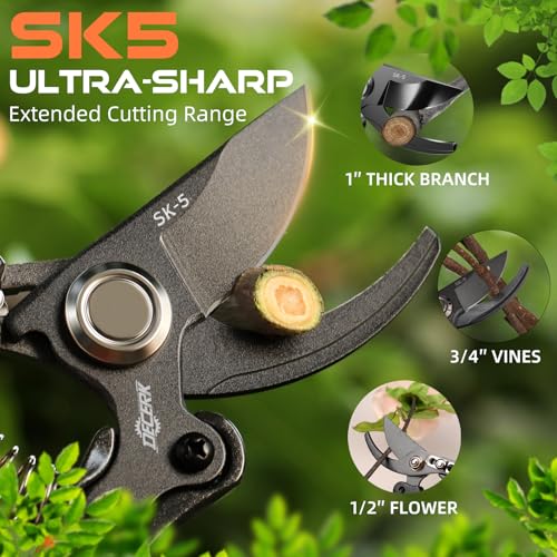 DECERK Professional Pruning Shears