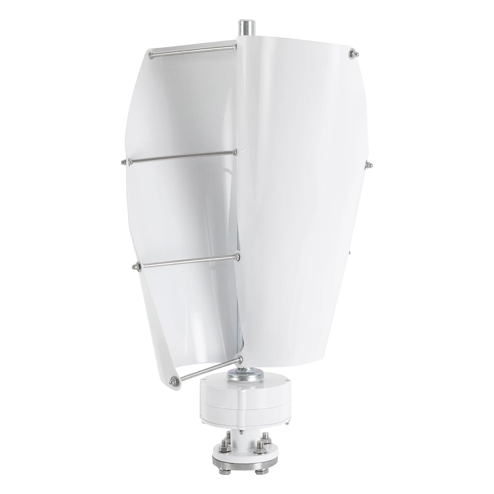 Pyhodi Generatore di Magneti Permanente per Assi Verticali a 600 W, Kit di Mulino a a Basso Rumore Silenzioso per Casa, Barche, Cabine, Mobili, Blu (24V)