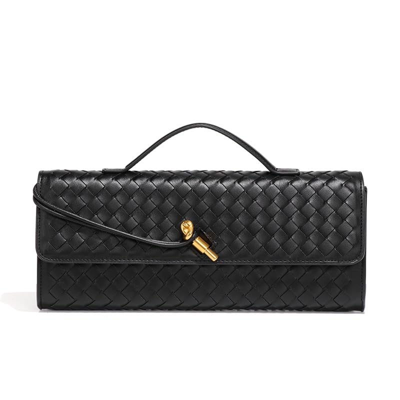 Pochette pour femme chic au tressage délicat pour célébrer les moments précieux