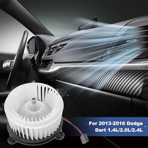 Image of PartsFlow HVAC Blower Motor with Fan Compatible With 2013 2014 2015 2016 Dodge Dart 1.4L /2.4L /2.0L 68163782AA PM4050