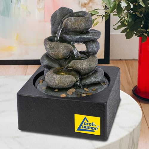 Zimmerbrunnen Brunnen Zierbrunnen Springbrunnen Brunnen Wasserfall Wasserspiel, Terrasse, Balkon...