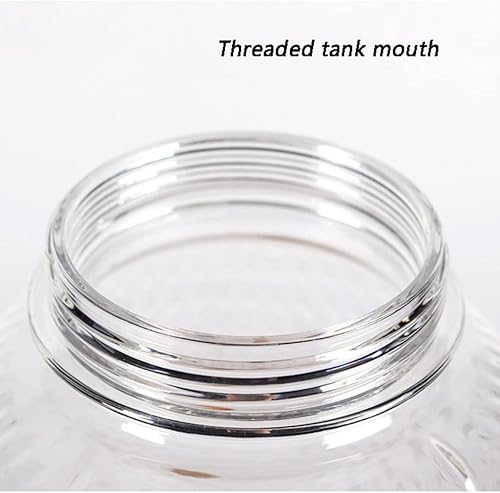 Miniatura 6 de Drink Dispenser Beverage Dispenser Cold Drink Dispencer WWooden Stand and Spigot Round Water Container for Iced Tea Kombucha Sangria Lemonade Use