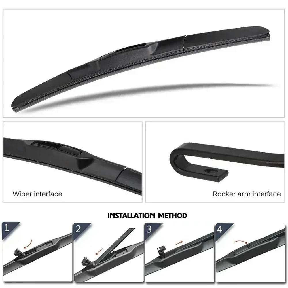 Escobillas limpiaparabrisas para Parabrisas Delantero Chevrolet Sail 2009 18"+16"