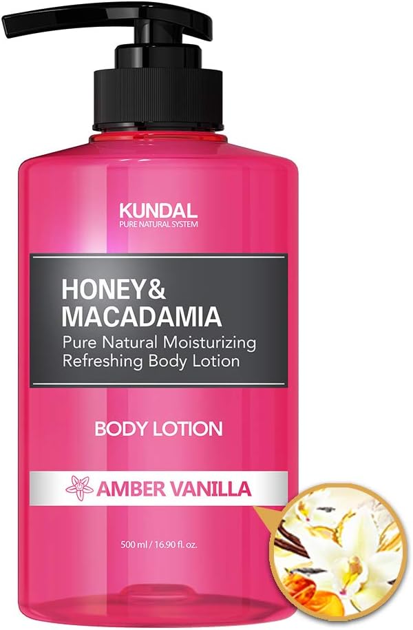 [KUNDAL] Vochtigheid Body Lotion 500ml (Amber Vanille)