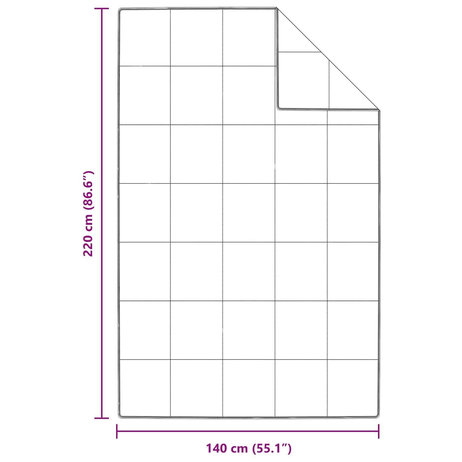 Duvet zimowy z poduszką, 2 sztuki, biały puch kaczki, 220 x 140 cm | Wypełnienie Premium, pikowany wzór, można prać w pralce, kompletny zestaw do spania
