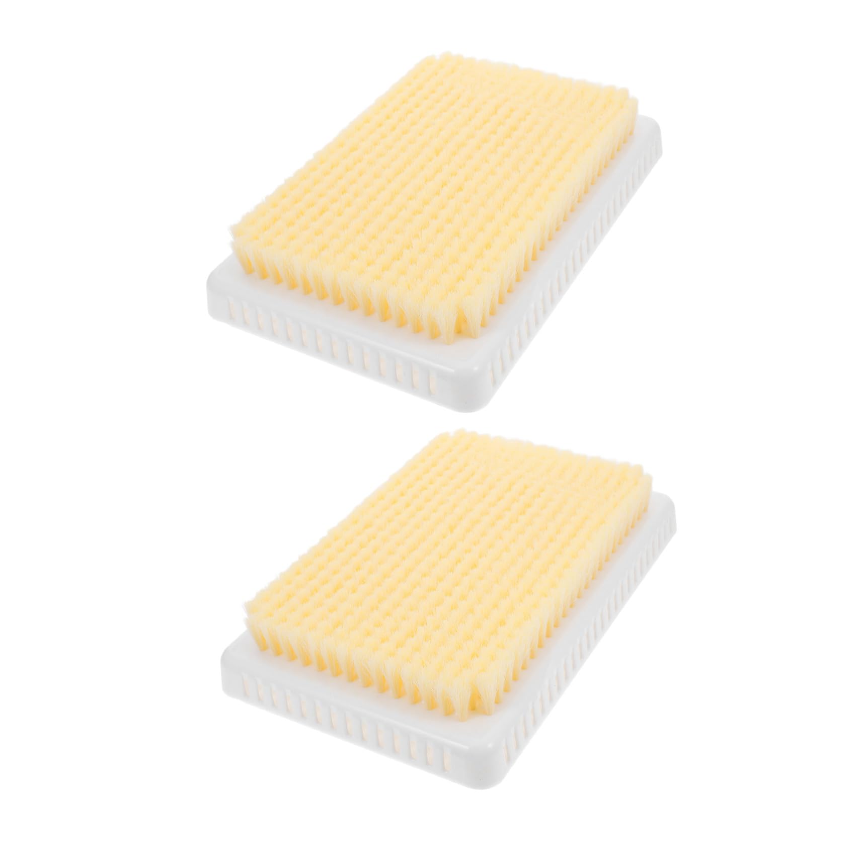 Mikikit 2pezzi Scrubber Per Schiena Da Doccia Parete Setole Esfolianti Per Corpo e Schiena Strumento Per Massaggio Del Bagno Facile Da Installare e Pulire