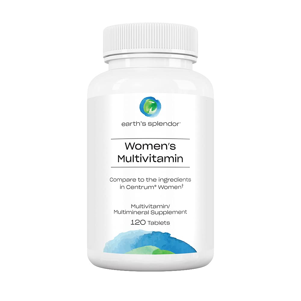 Women's Multivitamin, Overall Wellness Support, Multimineral Supplements, Helps Support Metabolism, Vitamin B12, Vitamin A, C, D, E, K, B6, Biotin (120 Immune Support Tablets)