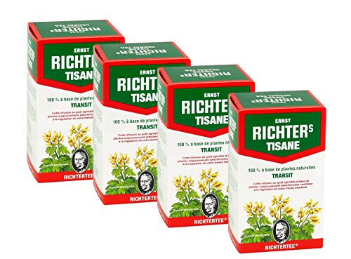 Lot de 4 boîtes de Tisanes Ernst Richter's
