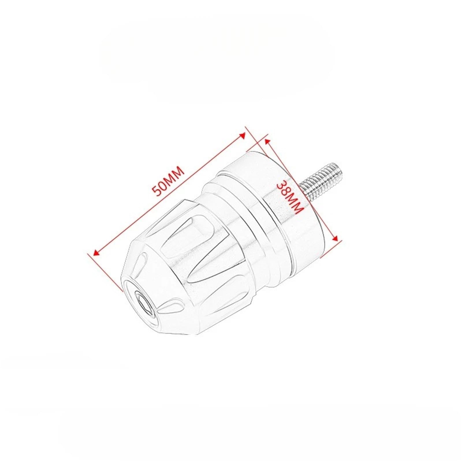 Motorrad-Lenker-Lenkerendgewichte, Lenkerstopfen-Modifikation Für XМАX300 2018-2023 Motorrad Grip Lenkerenden(Yellow)