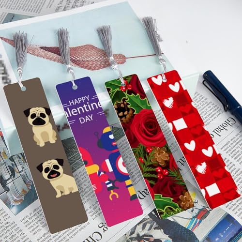 Marque-pages Robot Love lot de 6 finis les coins de pages cornés