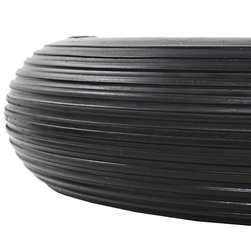 Home & Garden Schubkarrenräder 2 Stück mit Achsen massiv PU 4.00-8 390 mm-Möbelwahl