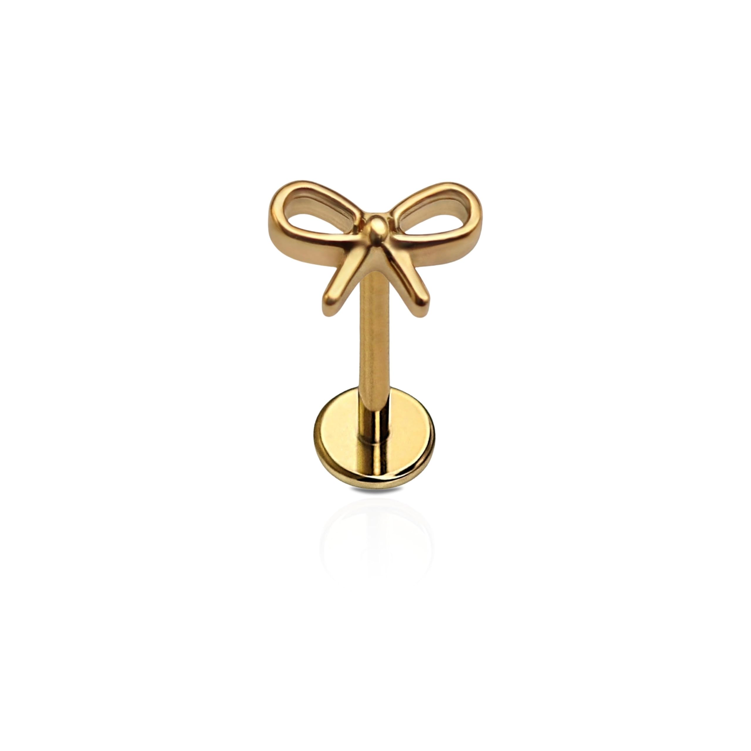 Cords Club Bow Flat Back Stud