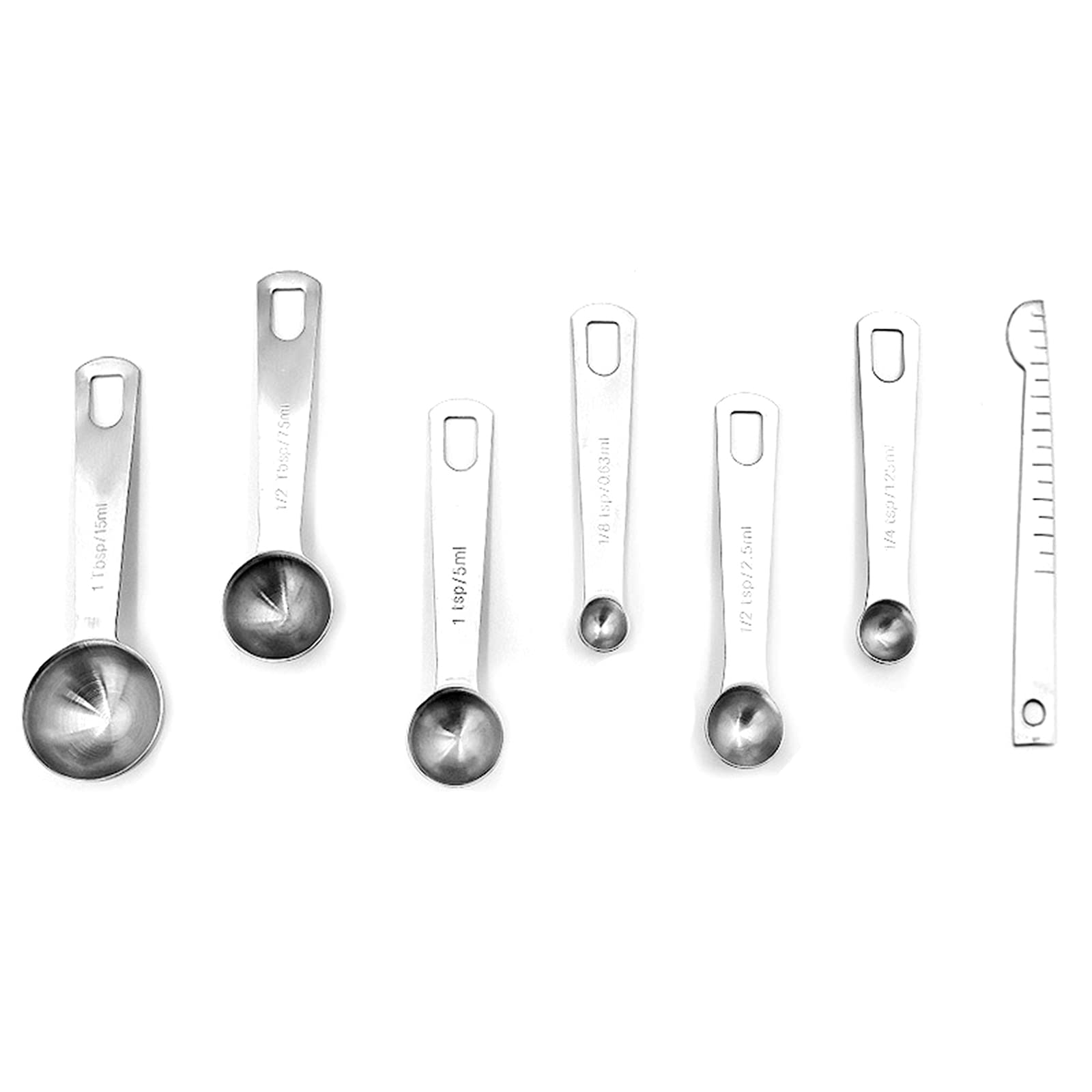 Nucelit 7/10 / 11Pcs Measuring Spoon with Clear Scale Kitchen Baking Utensil Household Cookware Kit Kitchen Baking Cooking Utensils