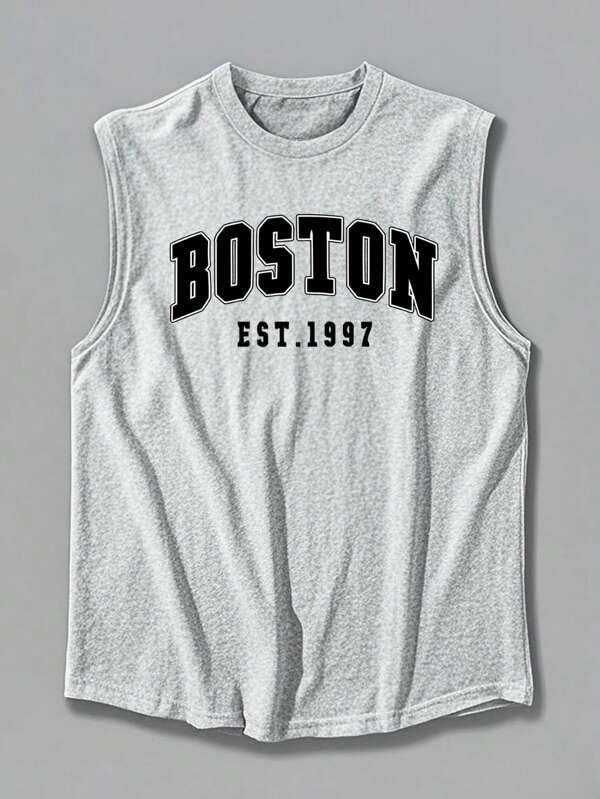 Image of The Modern Soul Men Cotton Blend Athletic Gym Tank Tops Sleeveless Sports Vest