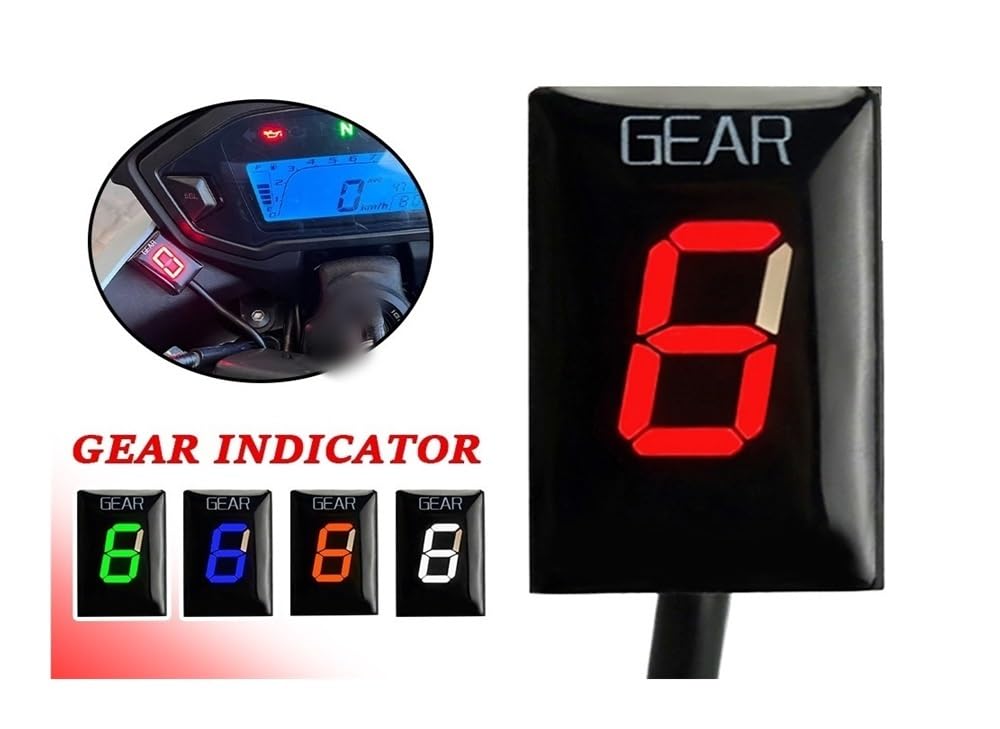 Ganganzeige für CB500X CB500F 2015-2018 Motorradzubehör Getriebeanzeige