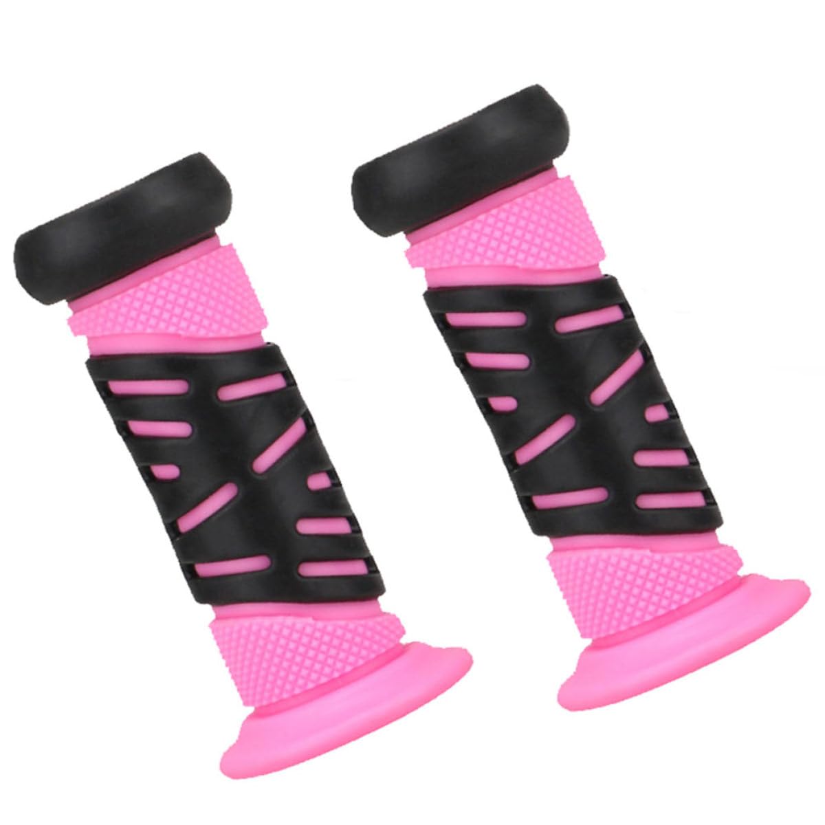 Toddmomy 3 Paires Poignées de Vélo Antidérapantes Caoutchouc pour Garçon Fille Grip Ergonomique avec Protection Impacts Accessoire pour Vélo