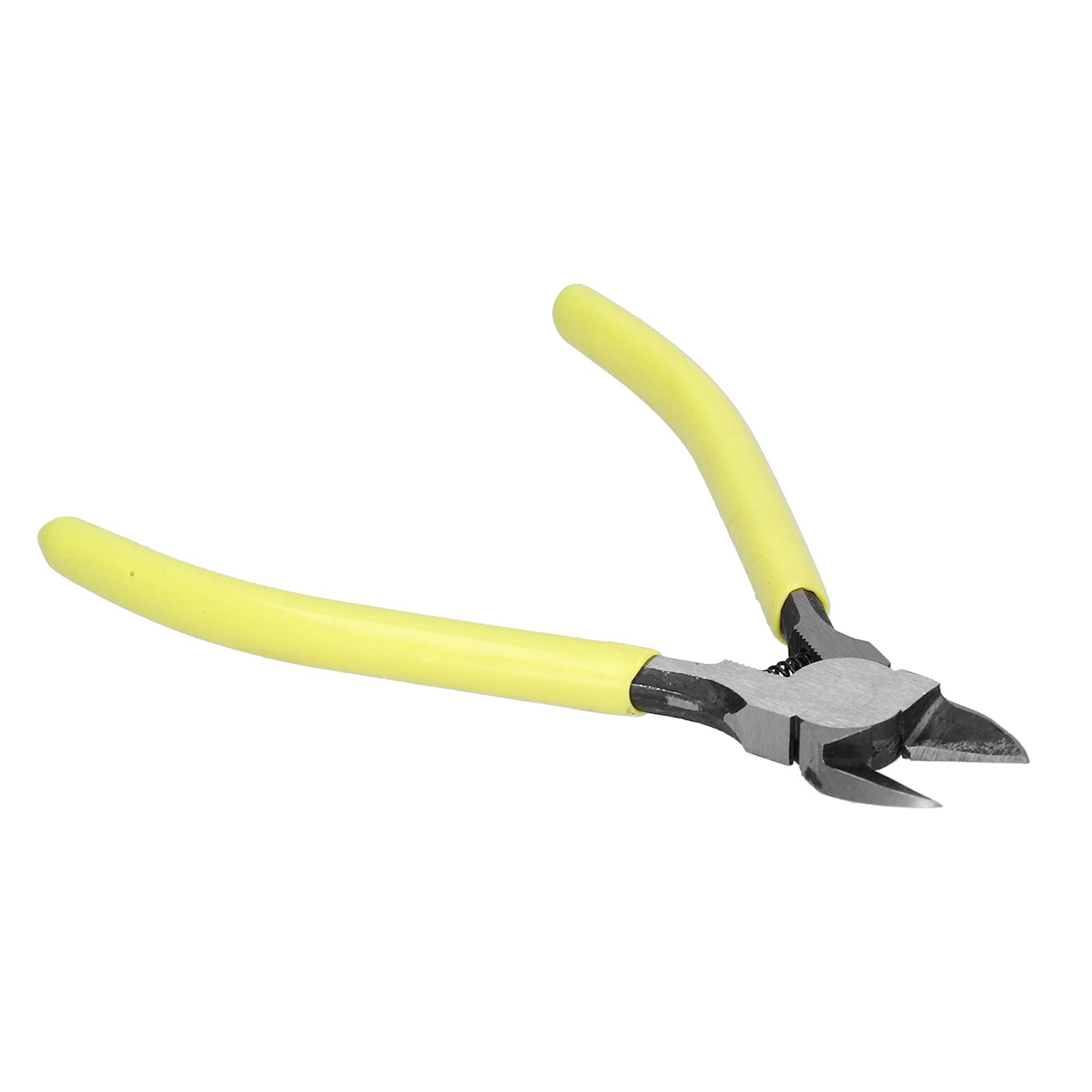 Ejoyous Cortador de Alambre Alicates Diagonales de Acero con Alto Contenido de Carbono SK22 de 6 Pulgadas para Cable de Cobre de Menos de 0,5 Mm con Resorte de Rebote de PVC para Reparación (6