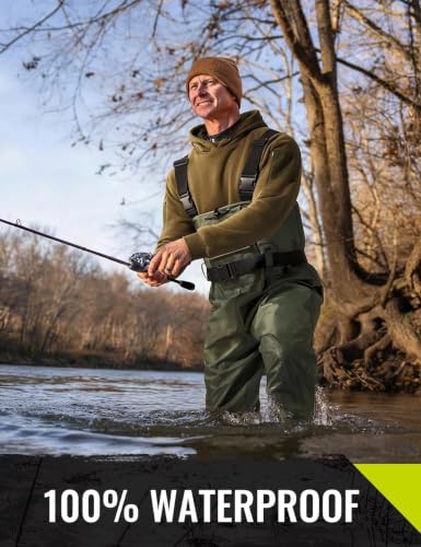 TIDEWE Chest Waders for Men Women, Waterproof Fishing Waders GN M14 - image 5