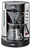 ハリオ 珈琲王 コーヒーメーカー V60 透明ブラック EVCM-5TB