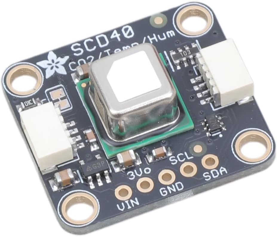 5187 Scd-40 Sensors Board 3-5Vdc Carbon Dioxide Temperature and Humidity Replacement