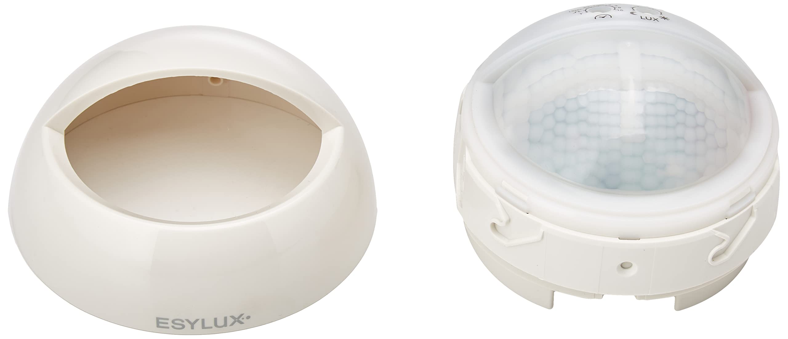 Esy-Lux EM10041006 Détecteur de Mouvement 200° 2300 W IP55 Blanc