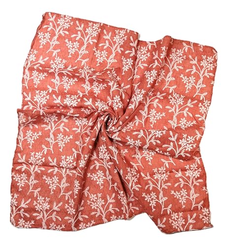 Image of Shanlin Unisex Cotton Square Bandanas Scarves 24x24