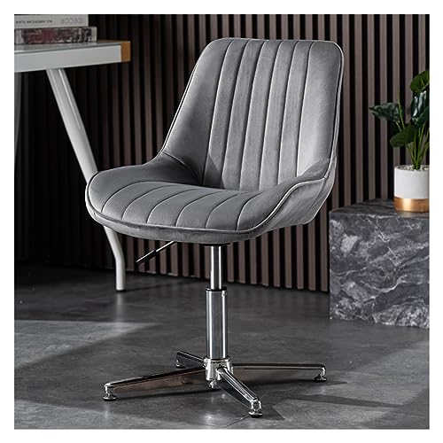Chaise de bureau pivotante dossier moyen simili cuir pour maison