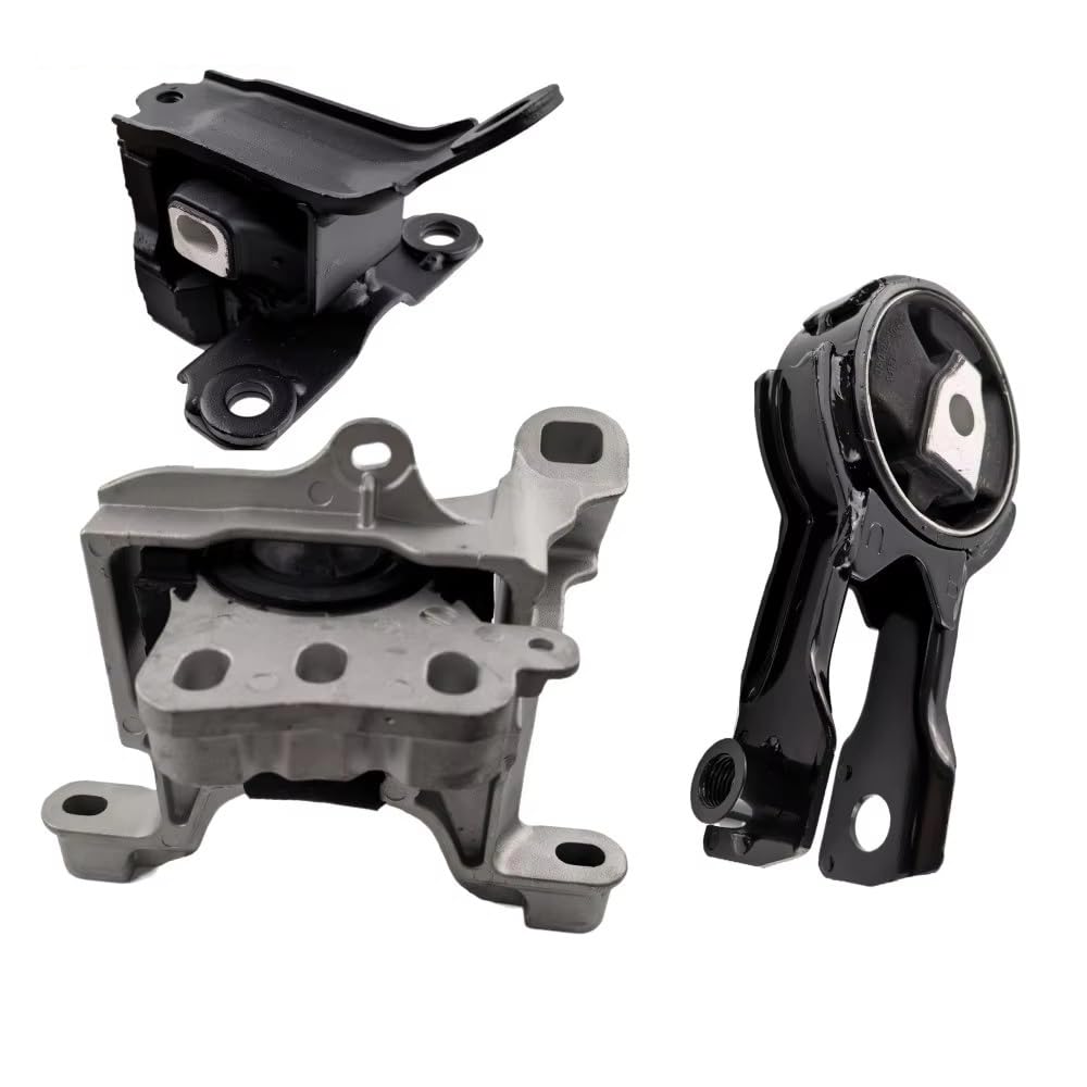 Kuiofek One Color Engine Mount For Scion Ia L4-1.5L Engine Motor Trans Mount Set 3Pcs 12371-Wb001,12305-Wb002,12372-Wb001 Engine Transmission Mount