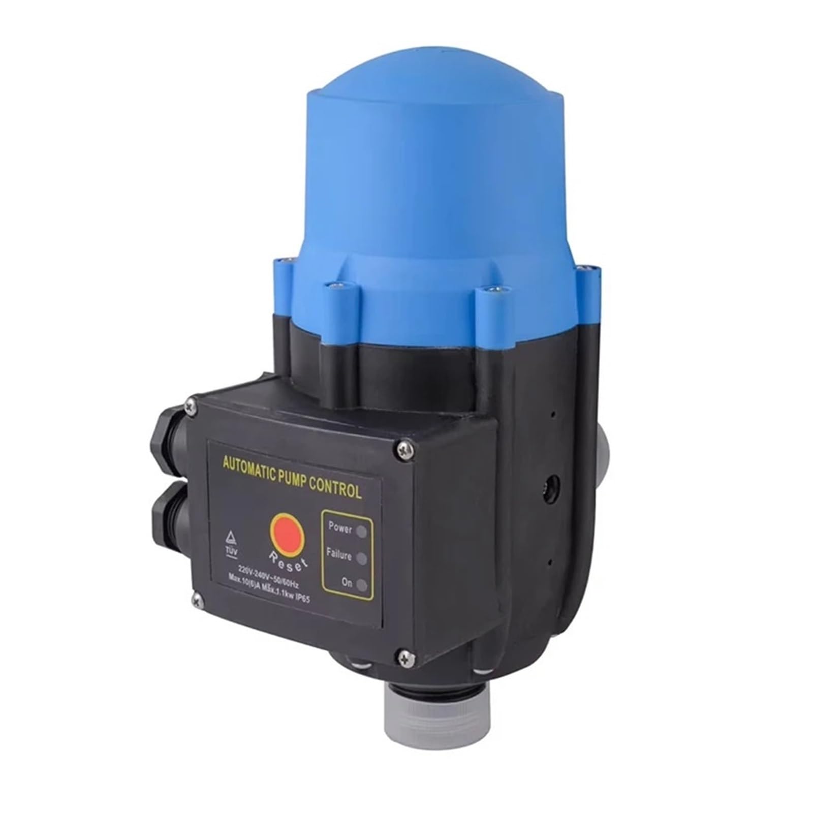 Controlador Electrónico De Presión Bomba Agua Interruptor Automático Flujo Respuesta RáPida(Blue)
