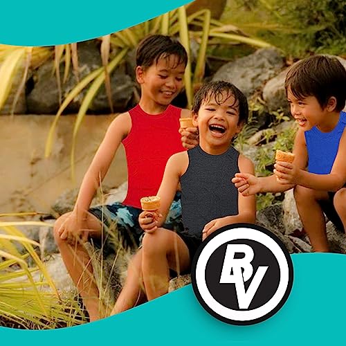 BROOKLYN VERTICAL Boys 3 Pack Muscle Shirt Sleeveless Tee - Tagless Cotton Super Soft4