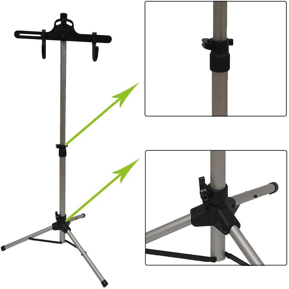 Cavalletto Da Pavimento Ucycling UC9-A Per Bicicletta – Montaggio Sicuro, 25kg Di Portata - Foto 6