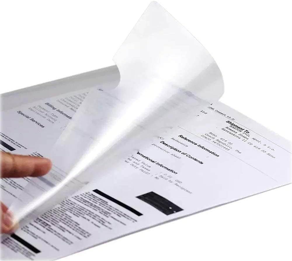True-Ally Wholesale Pack L Folder File A4 Size (Pack of 96) Transparent Clear Documents Holder Paper Holders Organizer 1