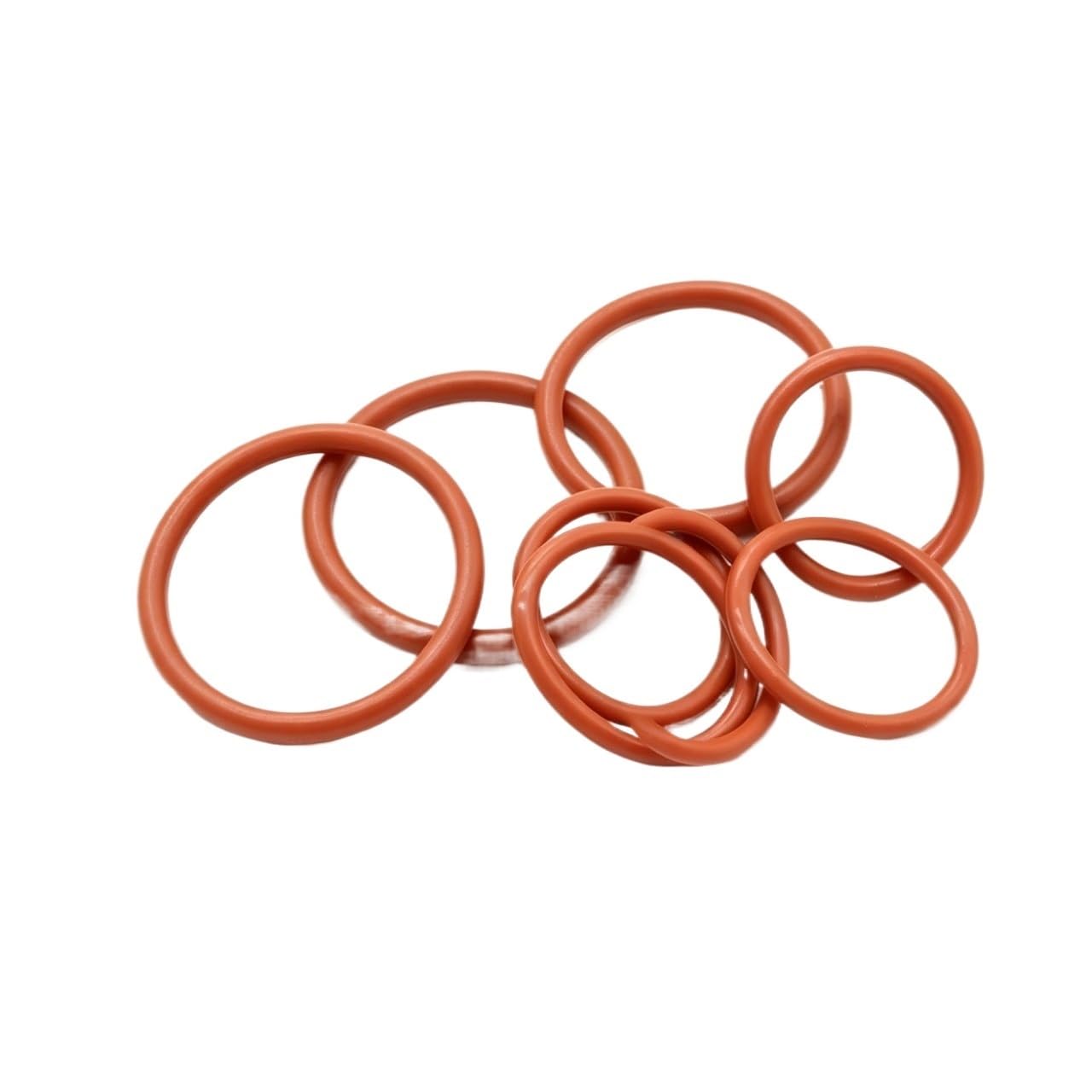 Juntas De Goma Seguras La Comida A Prueba Calor Los Anillos O CS4.0mm Del Silicón VMQ
