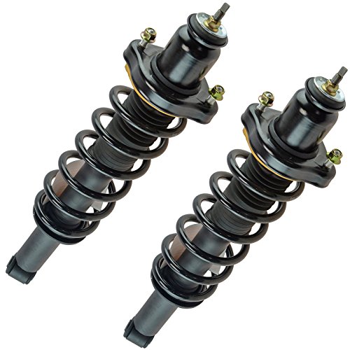 Image of TRQ Rear Strut and Spring Assembly Set 2 Piece | For 2007-2012 Dodge Caliber 07-10 Jeep Compass 07-10 Patriot